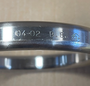 B.E. – R31 S316‑4 – Ring Joint Gasket ASME B16.20 Stainless Steel RTJ