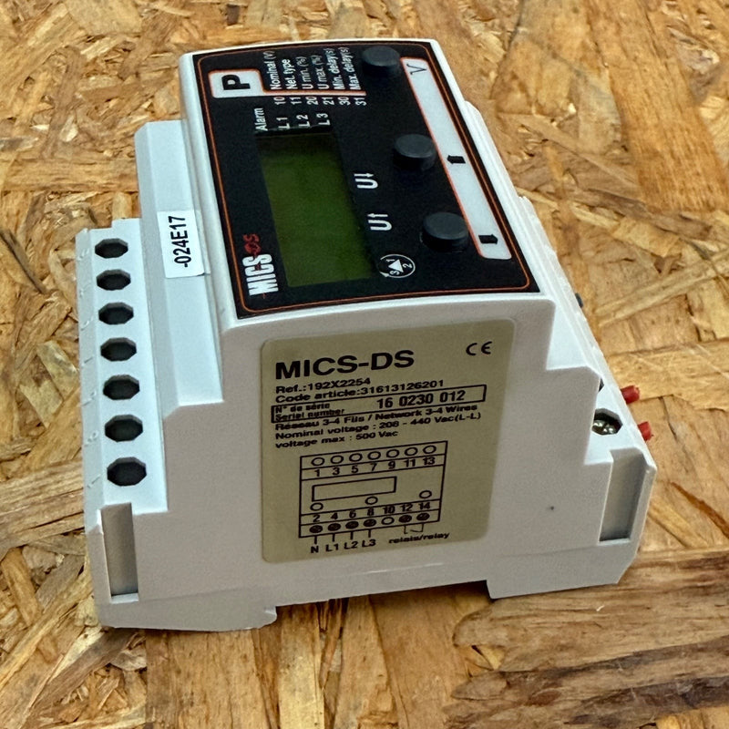 Socomec – 192X2254 (MICS-DS) – Voltage Monitoring Relay Module