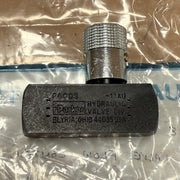 Parker – F600S – In-Line Hydraulic Flow Control Valve