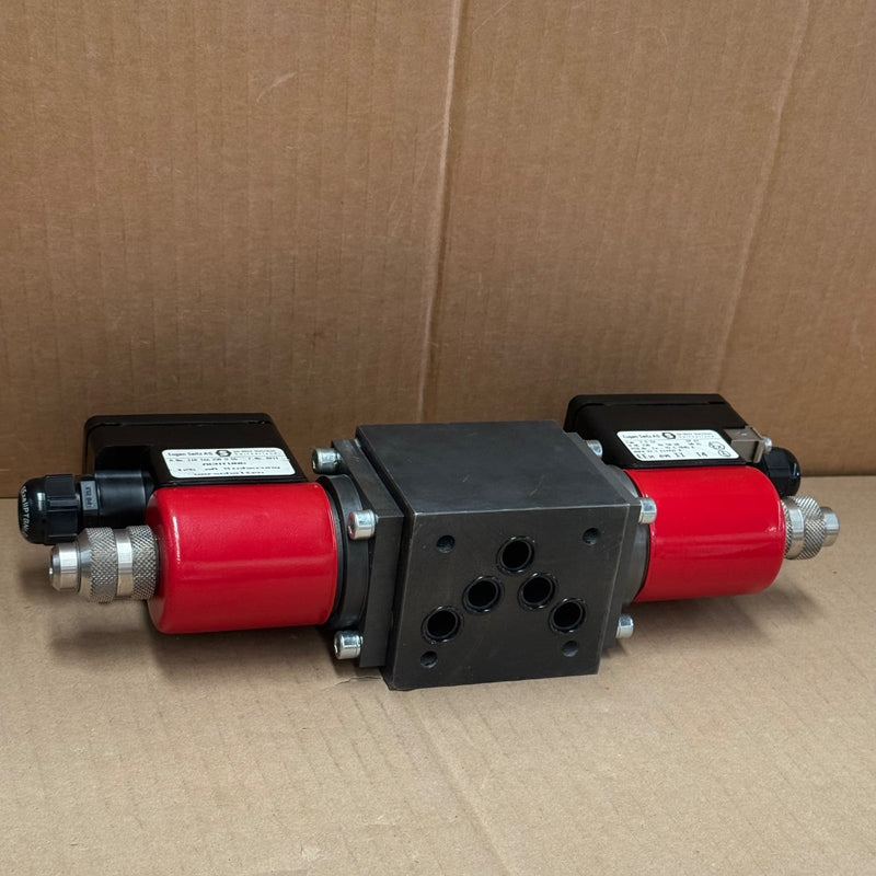 BUCHER HYDRAULICS – EEX-WEV-43-H-10-3 – Solenoid Operated 4/3-Way Valve + 2C52