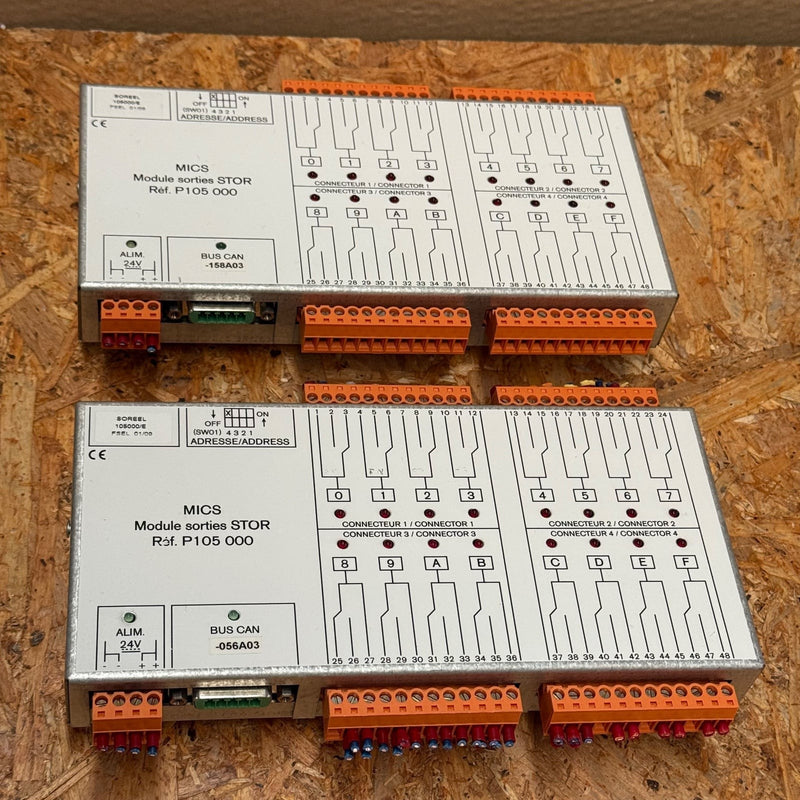 Soreel – MICS P105000 – Digital Output Module / TOR Output Module (Bus CAN)