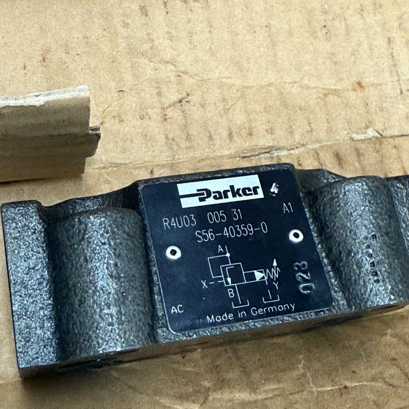 Parker – R4U03-00531 / S56-40359-0 – Subplate-Mounted Hydraulic Unloading Valve