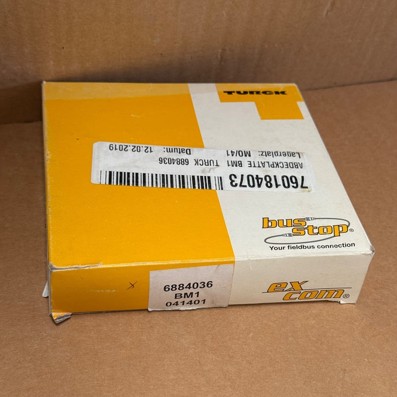 Turck – BM1 (6884036) – Excom I/O System 1-Slot Base Module / Subrack Element