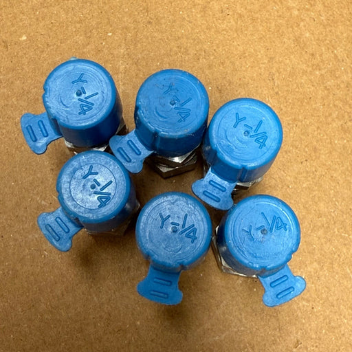3PCs Parker – M6MSC1/4R-316 – BSPP Male Connector