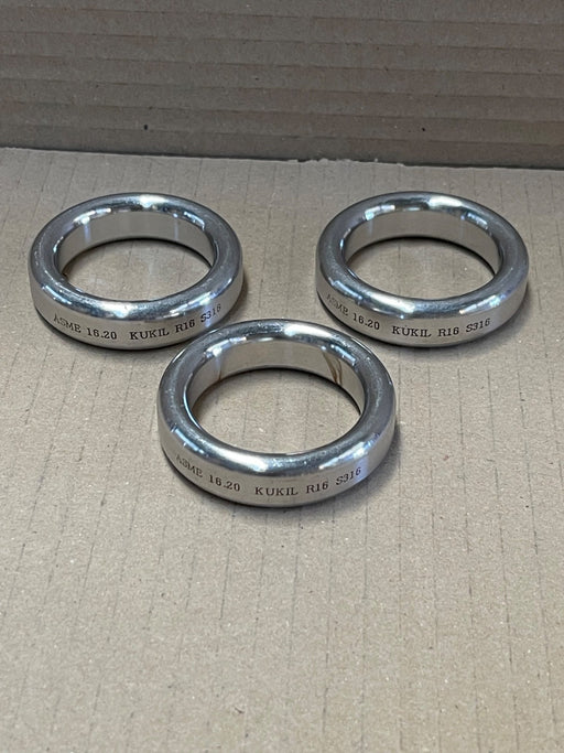 KUKIL – R16 S316 – Ring Joint Gasket ASME B16.20 Stainless Steel 316