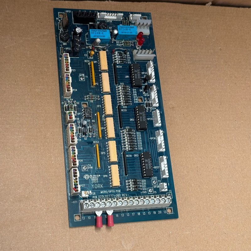 York – 025L02777-000 – Micro/Opto PCB Assembly Board