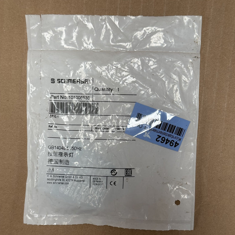 2PCS Schmersal – 101006535 – Contact Block