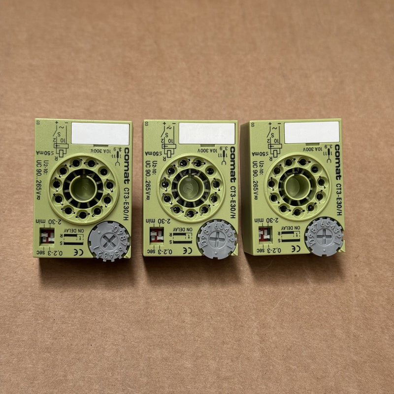 Comat – CT3-E30/H – Cube Time Delay Relay Module