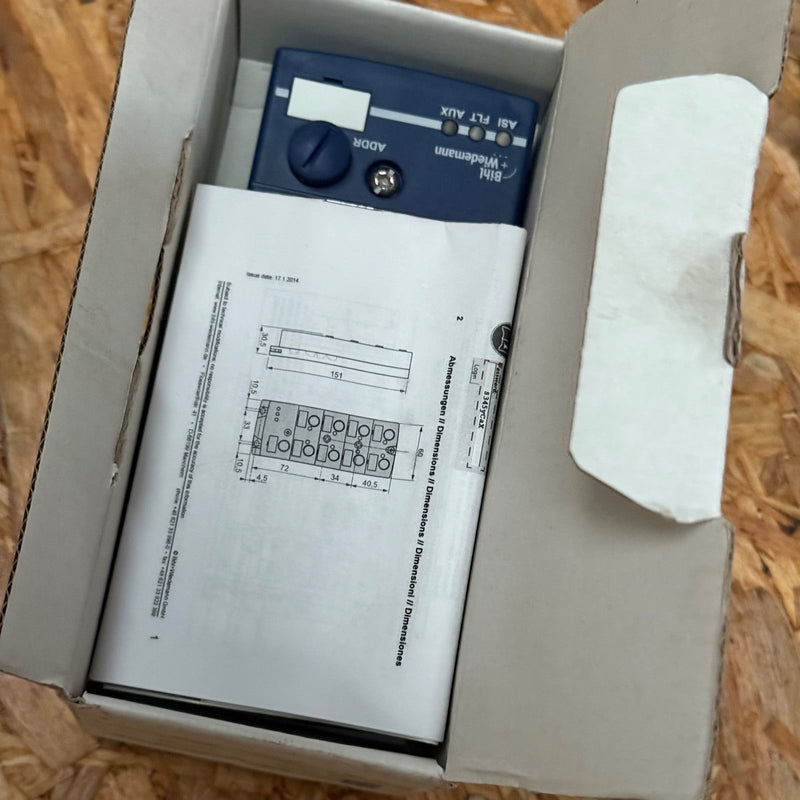 Bihl+Wiedemann – BWU2853 – AS-i / IO-Link Digital I/O Module