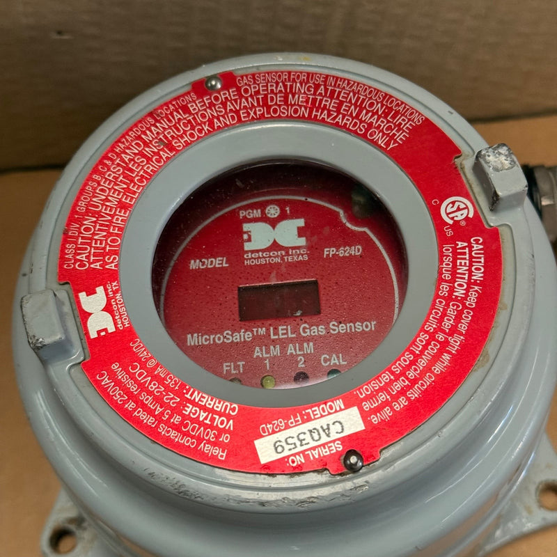 Detcon – FP-624D – Smart Combustible Gas Sensor / LEL Detector