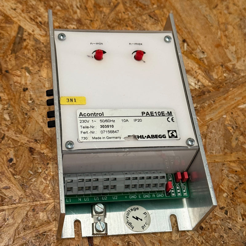 Ziehl-Abegg – PAE10E-M (303510) – Electronic Variable Speed Controller