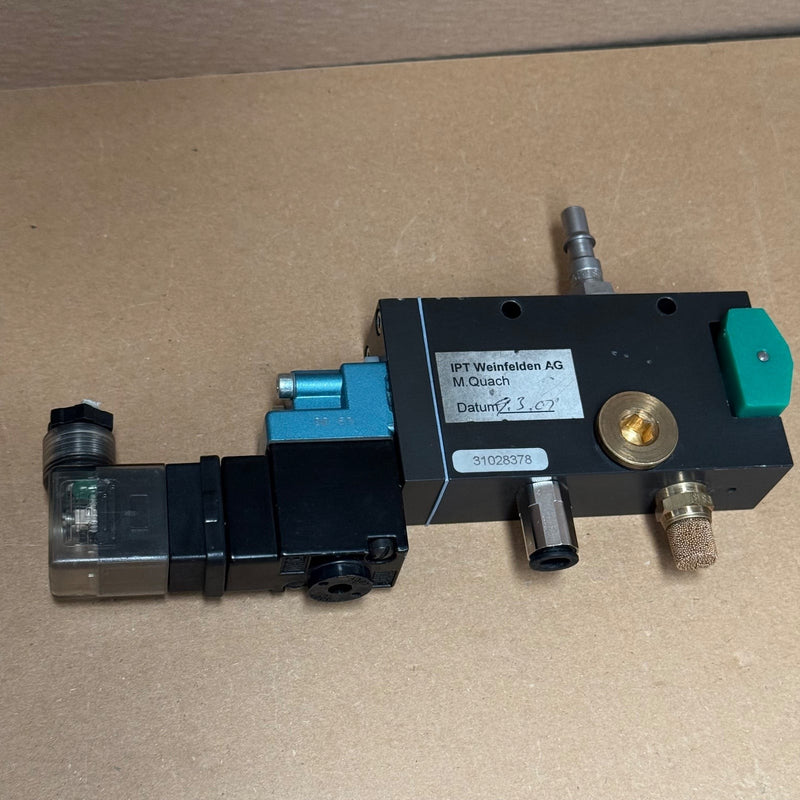 MAC Valves – 130B-611JM – 100 Series 3/2-Way Solenoid Poppet Valve (24VDC, 8.5W)