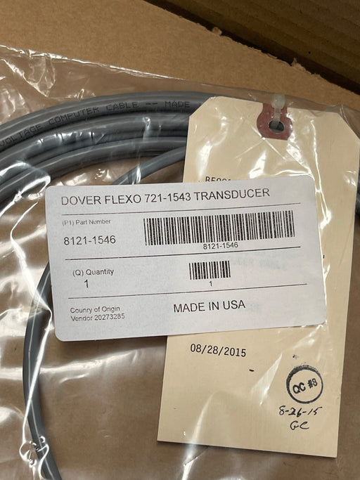 Dover Flexo – 721‑1543 – 25 ft Load Cell/Transducer Cable