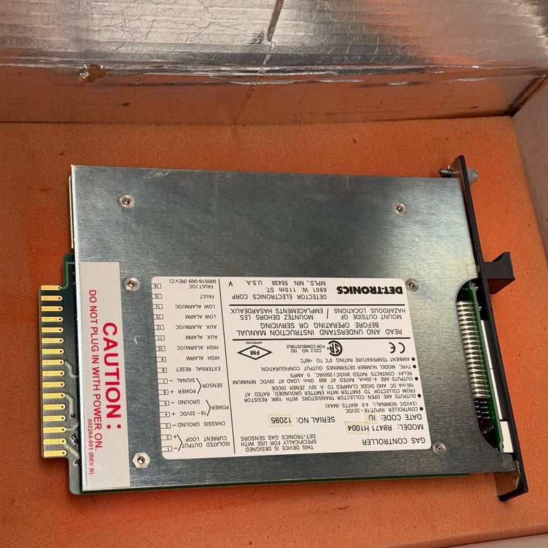 Det-Tronics – R8471-H1004 (005479-018) – Single Channel PIR Gas Controller