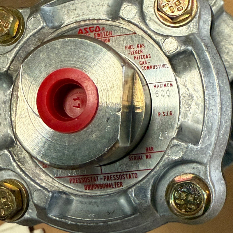 ASCO – SB11A + TH10A44 – Tri-Point Pressure Switch / Transducer Assembly