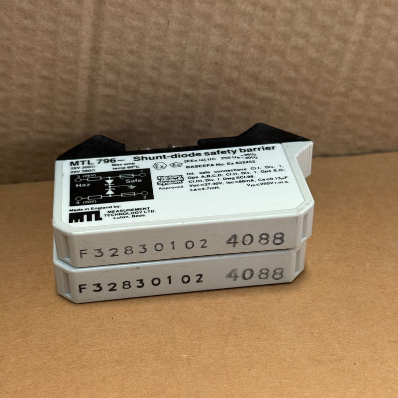 MTL – MTL796 – Shunt-Diode Safety Barrier