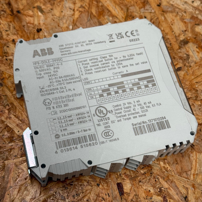 ABB – 1SAT143000R1011 (HF9-DOLE-24VDC) – Direct-On-Line Compact Motor Starter