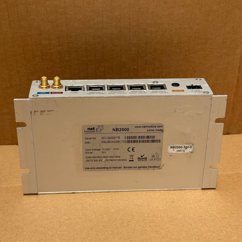 NetModule – NB2500 – NetBox Wireless Router / Communication Module 12-24VDC