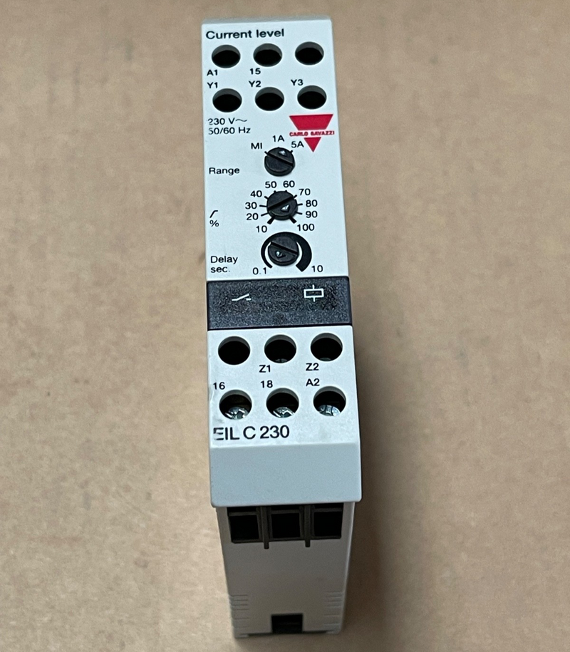 Carlo Gavazzi – EILC230 – Over‑Current / Metering Relay 230 V AC