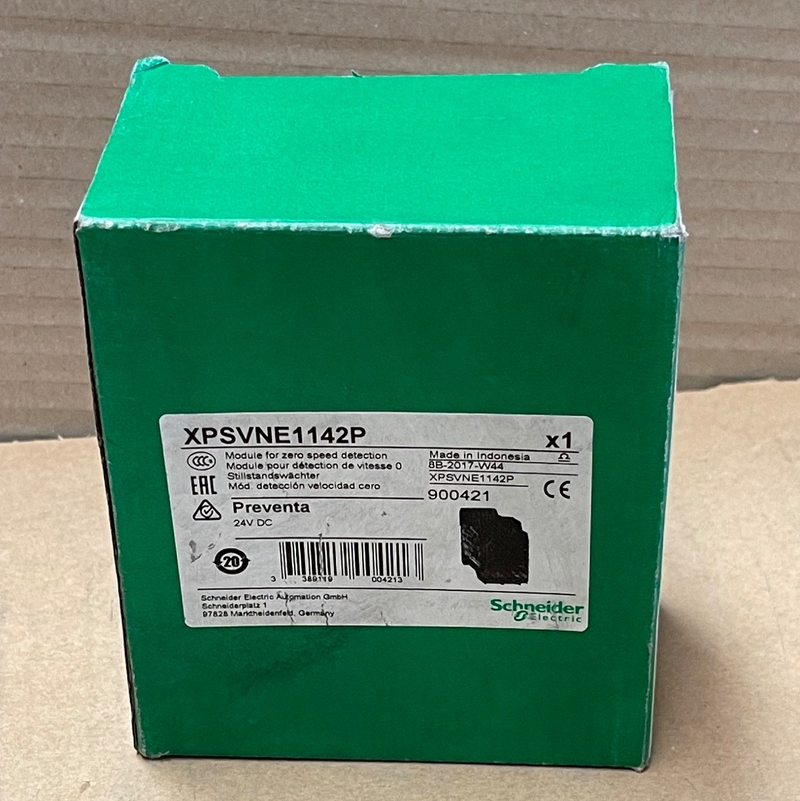 Schneider Electric – XPSVNE1142P – Preventa XPSVNE 24V DC Zero‑Speed Safety
