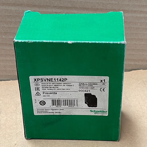 Schneider Electric – XPSVNE1142P – Preventa XPSVNE 24V DC Zero‑Speed Safety