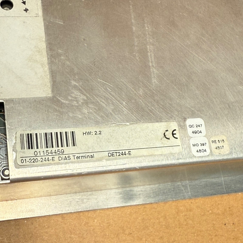 Sigmatek – 01-220-244-E (DET244-E) – DIAS Operator Panel Touchscreen Display