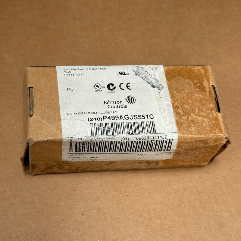 Johnson Controls – P499AGJS551C – Electronic Pressure Transducer