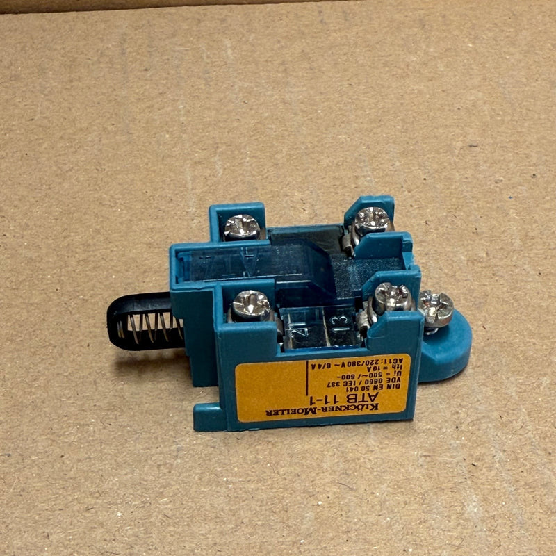 Moeller – ATB11-1 – Limit Switch Mechanism / Contact Block Element