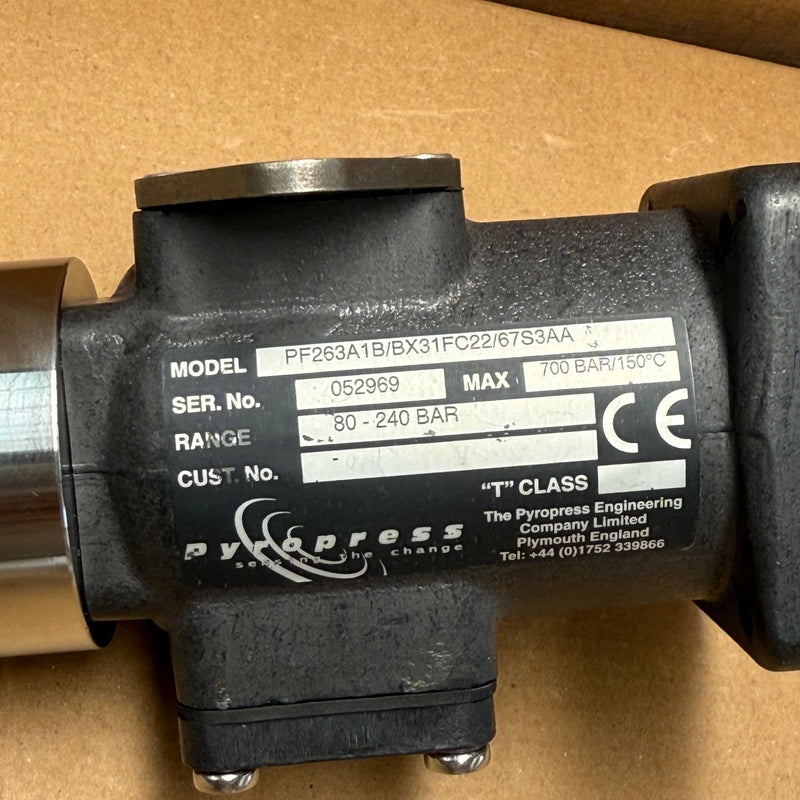 Pyropress – TITAN/XPB – PF263A1B/BX31FC22/67S3AA Flameproof High-Pressure switch