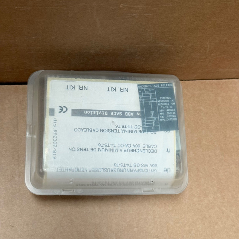 ABB – 1SDA054889R1 – UVR‑C Undervoltage Release 60 Vac/dc for Tmax MCCB