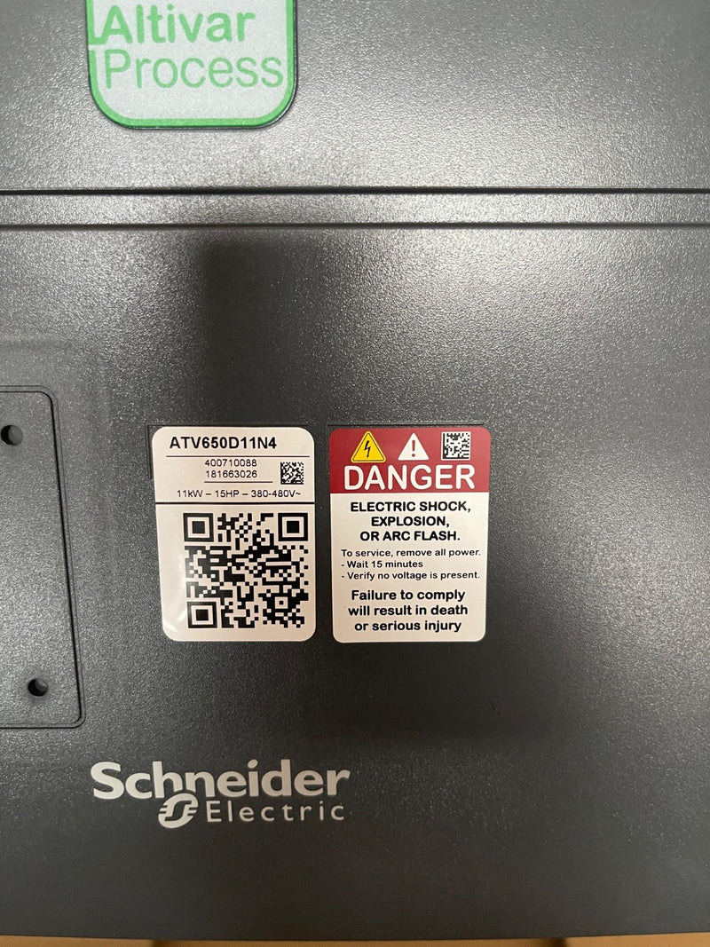 Schneider Electric – ATV650D11N4 – Altivar Process VFD 11kW 380–480 V