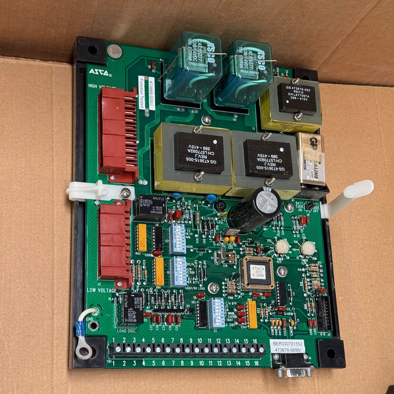 ASCO – 473670-005 – Transfer Switch Control Interface Board