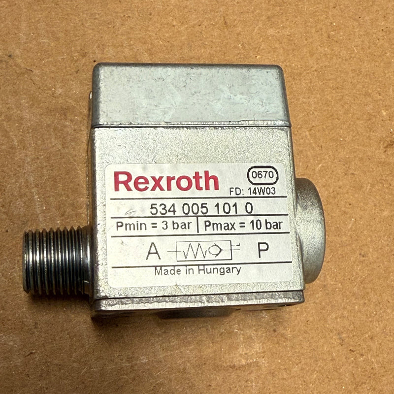 Rexroth – 5340051010 – Series NR02 Pilot-Operated Non-Return Check Valve