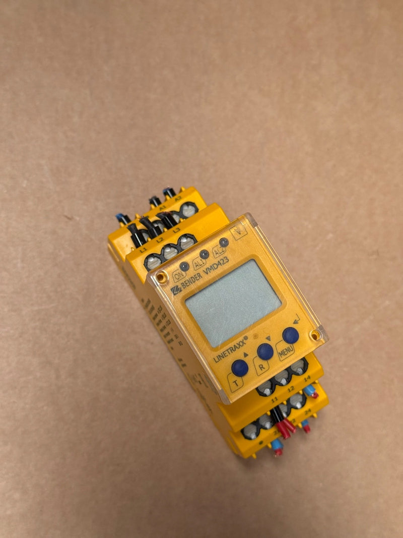 Bender – VMD423‑D‑2 – 3‑Phase Voltage & Frequency Monitoring Relay, 10–500 V AC