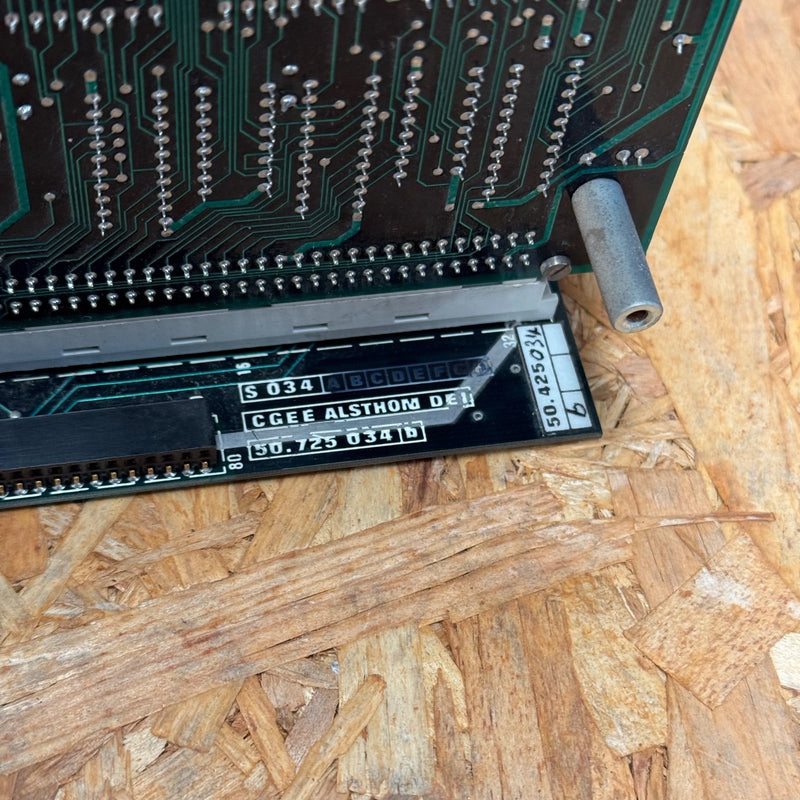 CGEE Alsthom – 50.825 033 d (S 033) – Multi-Card Processor Module + 50.725 034 b