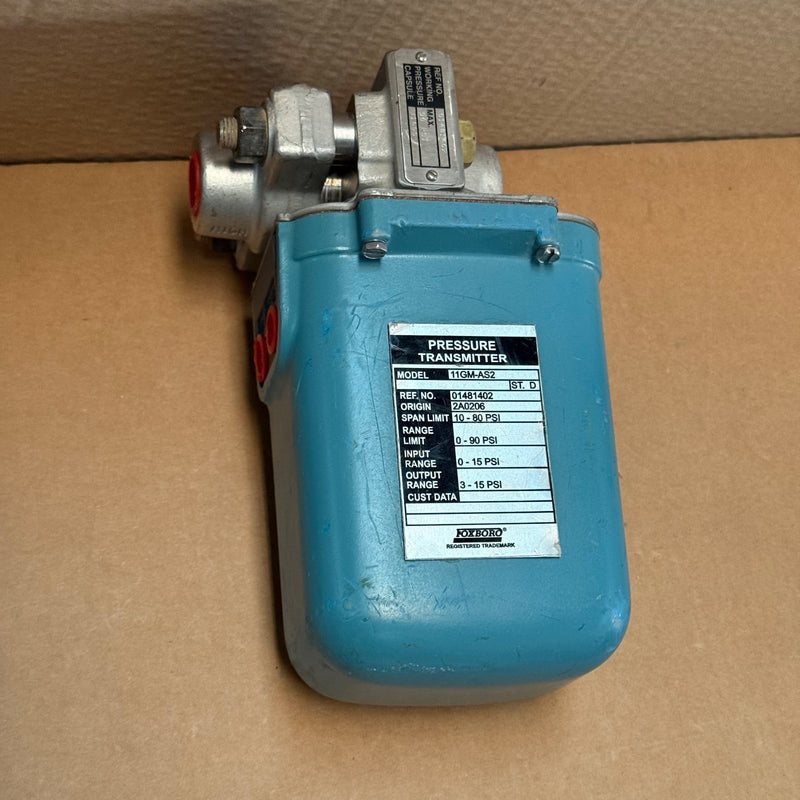Foxboro – 11GM-AS2 – Pneumatic Gauge Pressure Transmitter