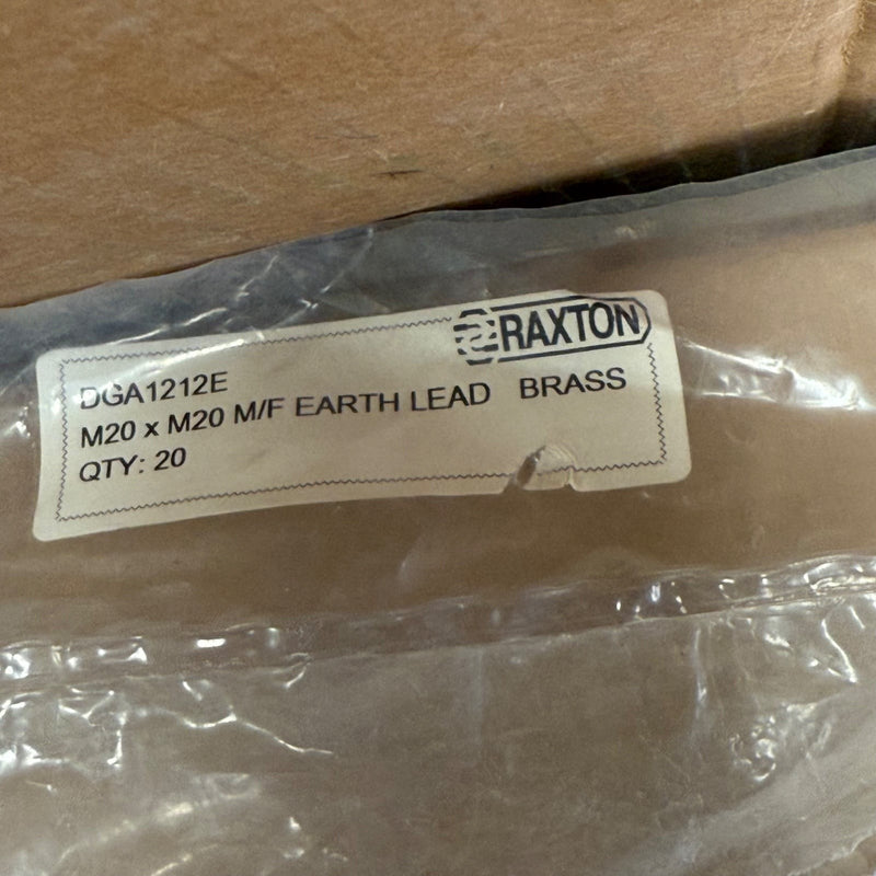 Raxton – DGA1212E – Type DG Flameproof/Increased Safety Earth Lead Adaptor