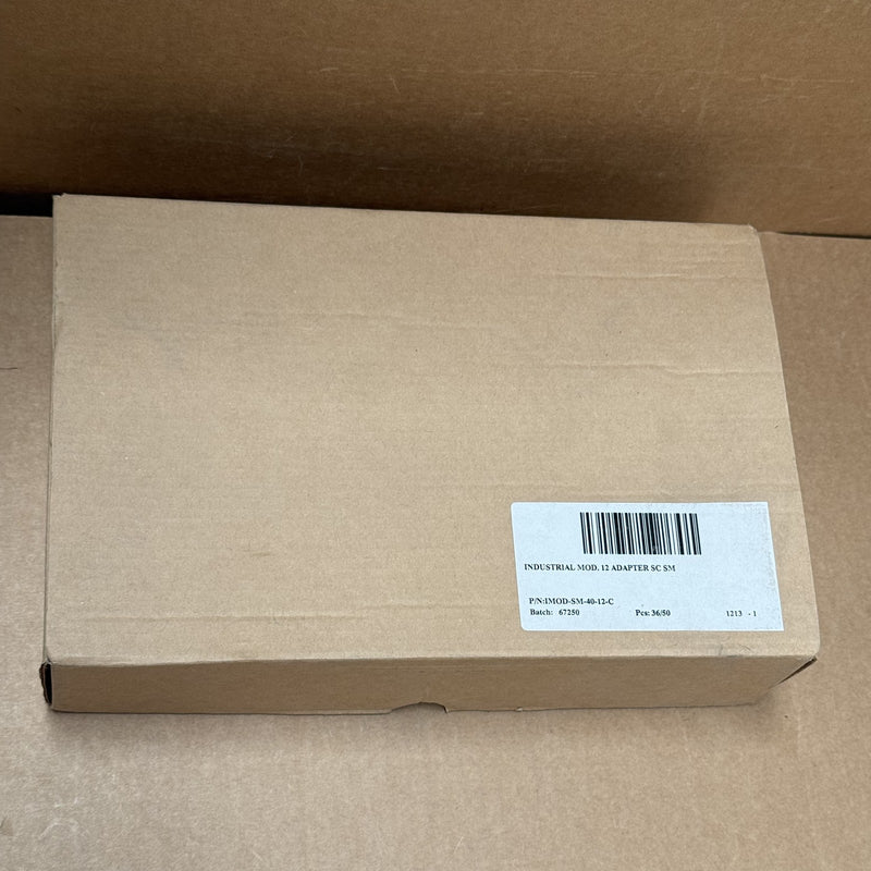 Schneider Electric – MOD-SM-40-12-C – 12 Port SC SM Fiber Adapter