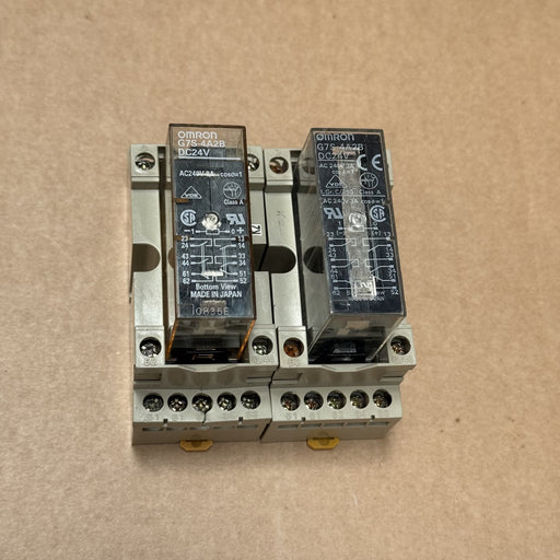 2PCS Omron – G7S-4A2B – E Safety Relay 24V 10A