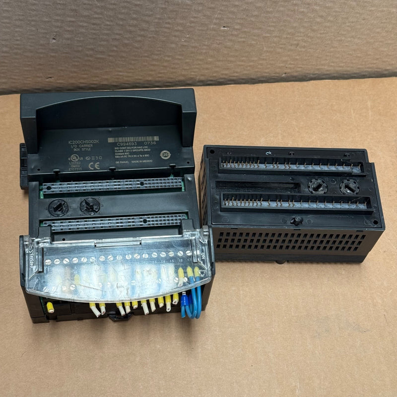 GE Fanuc – IC200MDL650F – 32-Point Discrete Input Module + IC200CHS002K