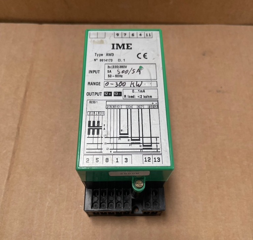 IME – AW3 – Universal Power Monitoring / Transducer Module 3×(220)‑380 V Input