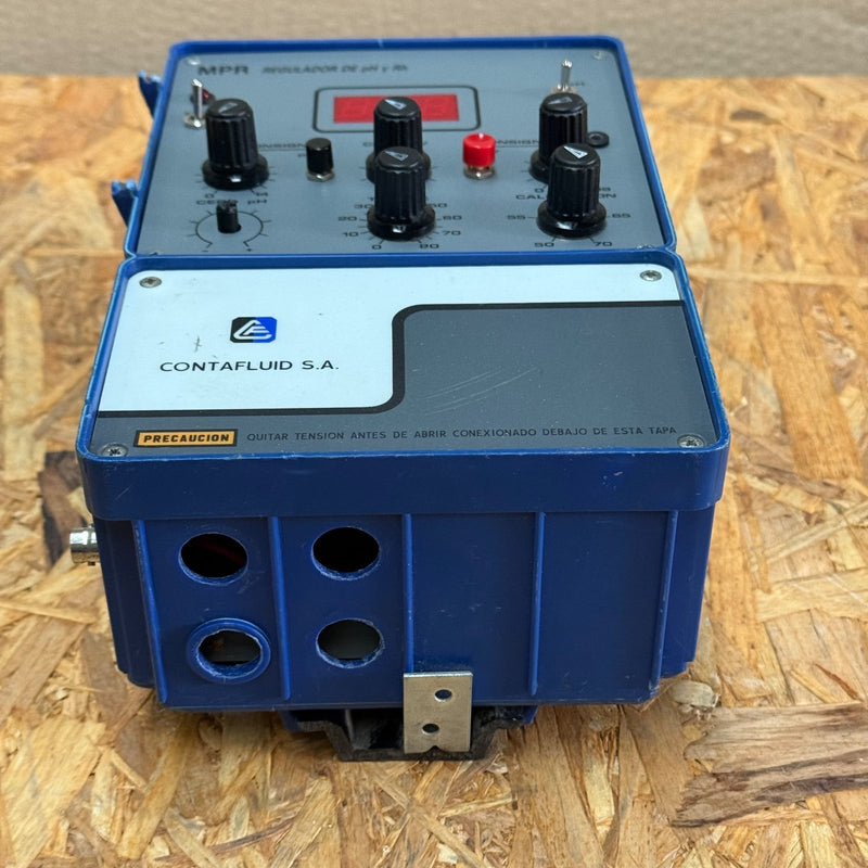 Contafluid S.A. – MPR – pH and Redox (Rh) Digital Controller / Regulator Unit