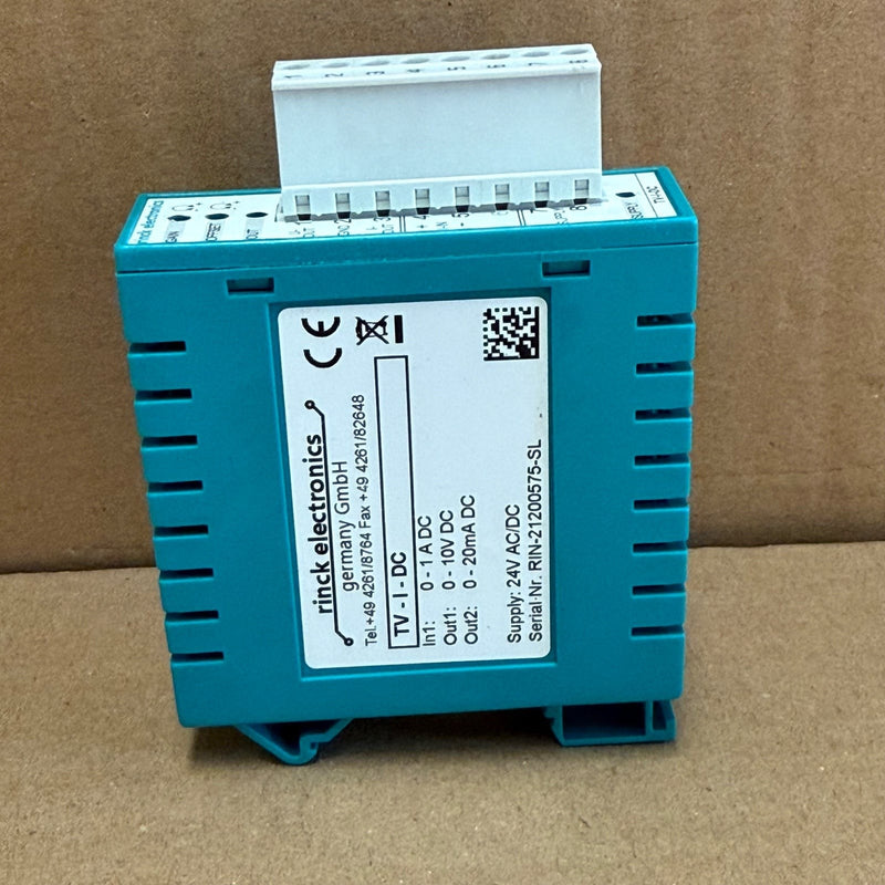 rinck electronics – TV-I-DC – Isolation Amplifier / Signal Transducer