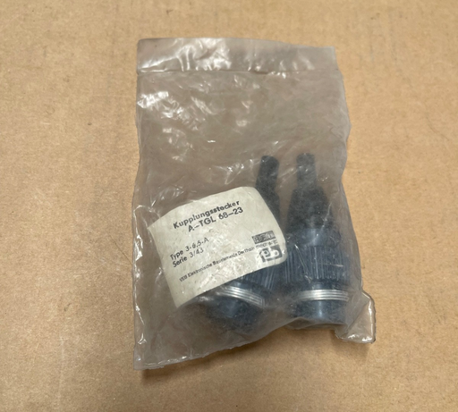 2PCs VEB – A‑TGL 68‑23 – Industrial Coupling Plug Type 3.6.3‑A