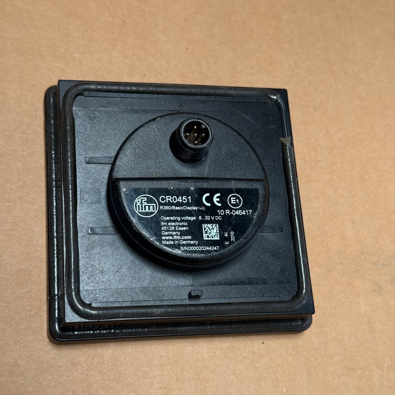 IFM Electronic – CR0451 – R360 BasicDisplay Programmable Graphic Display