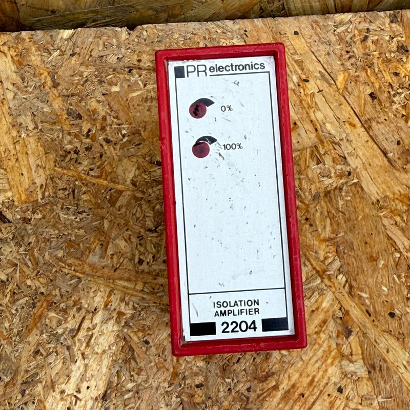 PR Electronics – 2204 / 2204 B2 – Isolation Amplifier / Signal Conditioner