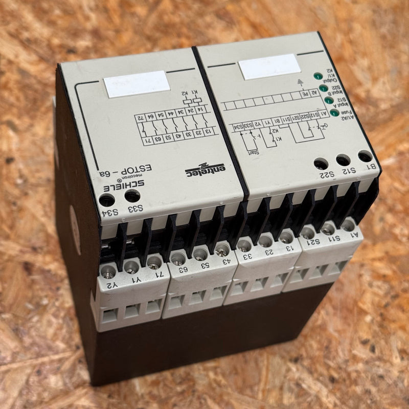 Entrelec – ESTOP-6A (2.450.807.00) – Emergency Stop Monitoring Relay