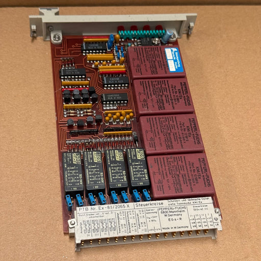 Pepperl+Fuchs – EG4-R (Ex-81/2065X) – 4Channel Isolated Switch Amplifier Barrier