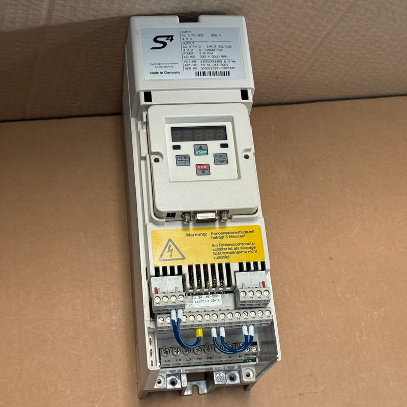 KEB – 43.S4.D4A-3001 – COMBIVERT S4 Servo Drive / Servo Amplifier