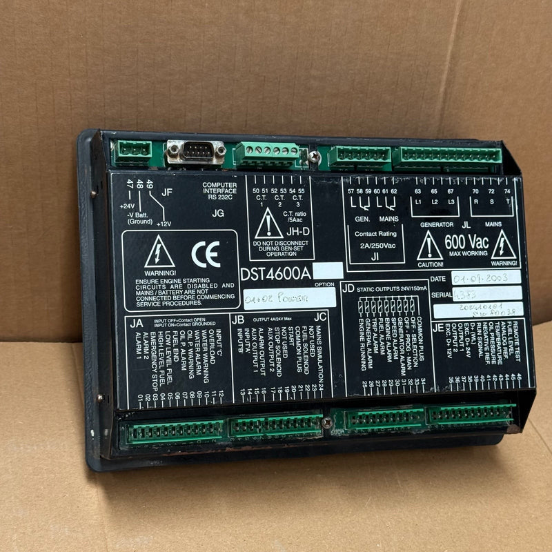SICES – DST4600A – Generator Control Panel Module